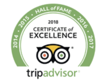 tripadvisor certificate of excellence logo